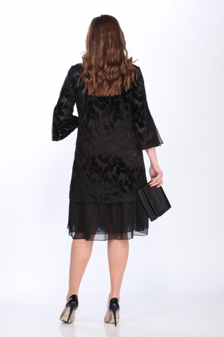 Вечернее платье Elletto 1493 чёрный размер 54-62 #4