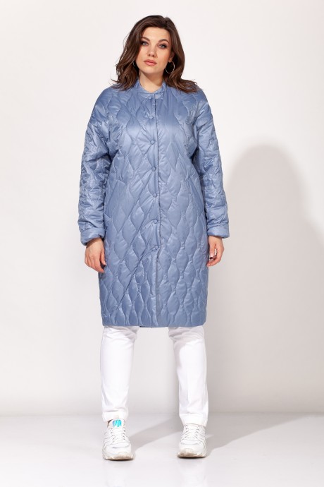 Пальто Elletto 3460 синий размер 42-52 #6