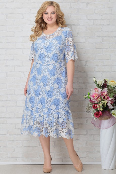 Платье Aira Style 793 голубой размер 58-62 #1