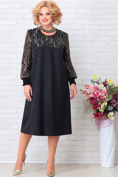 Вечернее платье Aira Style 858 черный размер 56-60 #1