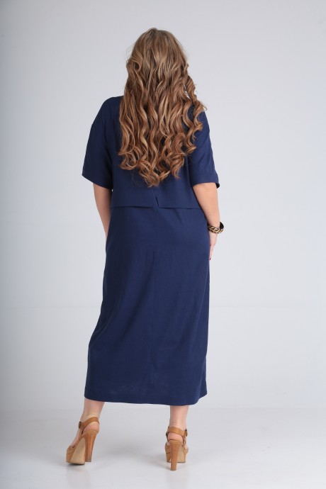 Платье Andrea Style 00254 синий размер 56-62 #7