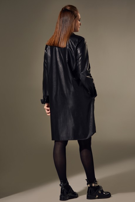 Платье Andrea Style 00310 чёрный размер 52-60 #3