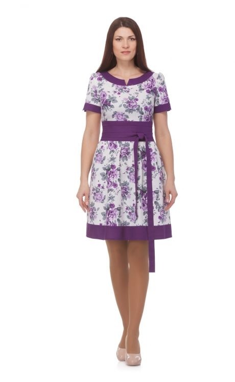 Платье ASPO design 817 фиолетовый размер 44-48 #1
