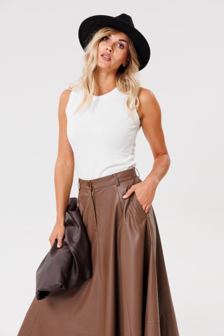 Топ PRATA wear s005 белый размер 42-52 #2