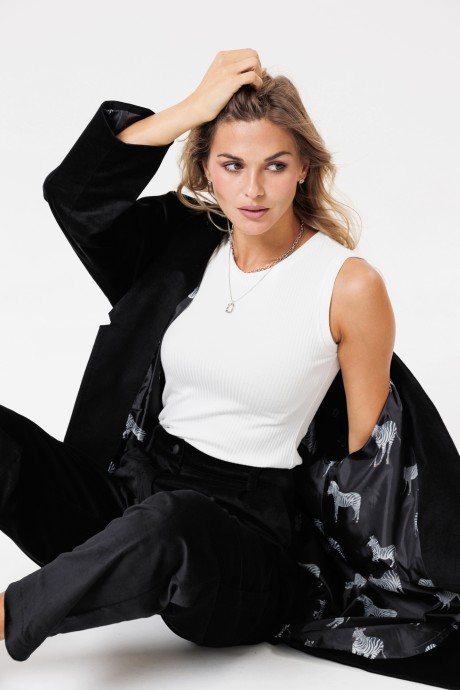 Топ PRATA wear s005 белый размер 42-52 #4