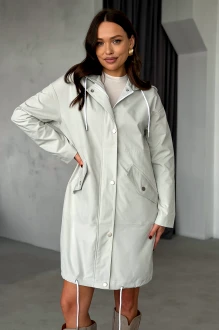 Плащ PRATA wear S032 светло-серый