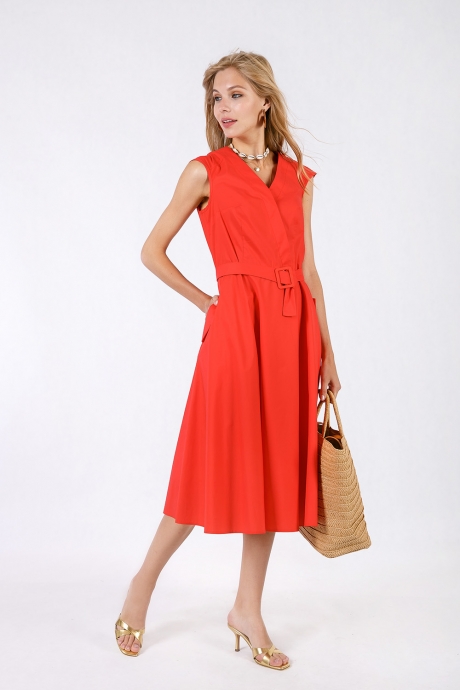 Платье Daloria 1499 красный размер 44-50 #2