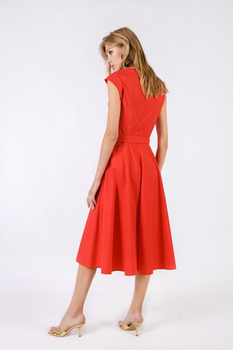 Платье Daloria 1499 красный размер 44-50 #4