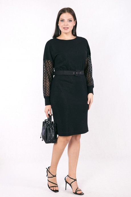 Платье Daloria 1606 черный размер 48-54 #2