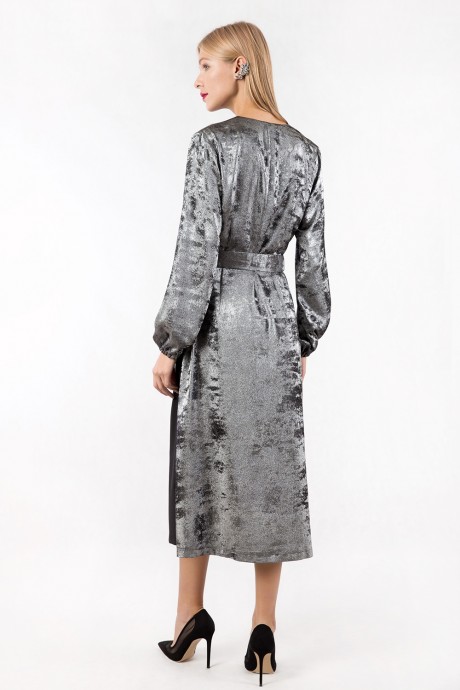 Вечернее платье Daloria 1605 серебро размер 44-50 #3