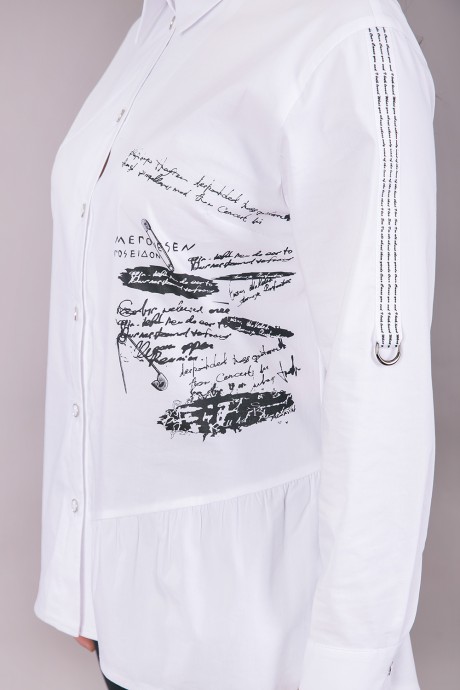 Блузка Daloria 6107 белый размер 42-52 #2
