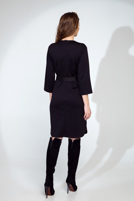 Платье Daloria 1600 черный-кирпичный размер 46-52 #3