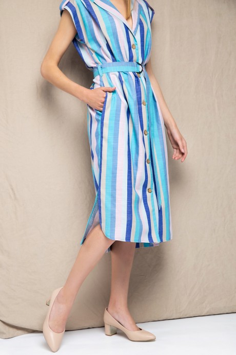 Платье Daloria 1664 голубой размер 46-52 #3