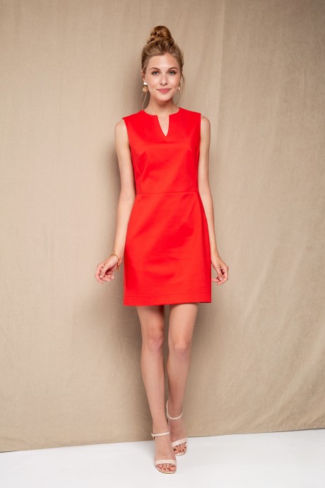 Платье Daloria 1692 красный размер 42-48 #3