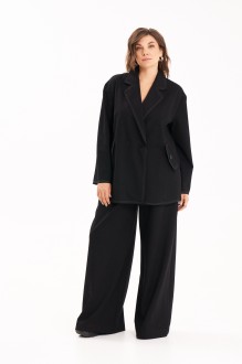Костюм/комплект KaVari plus size 8049 двойка черный #1