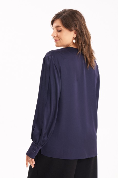 Блузка KaVari plus size 4022 синий размер 46-56 #4
