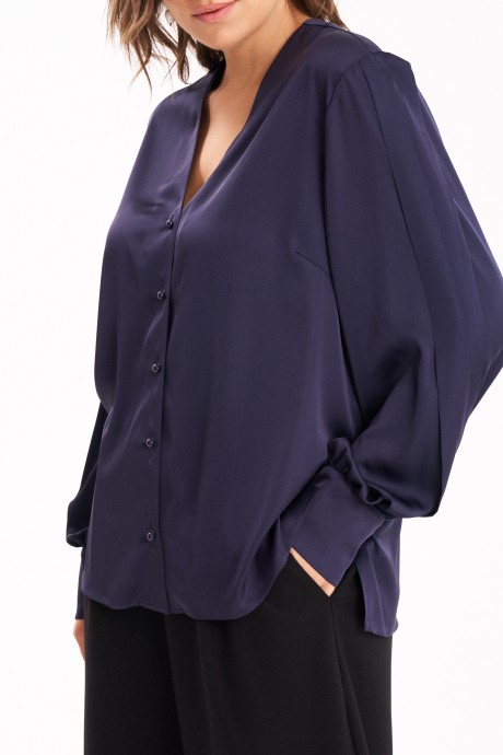 Блузка KaVari plus size 4022 синий размер 46-56 #6