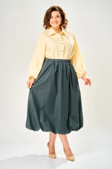 Юбка KaVari plus size 2014 хаки