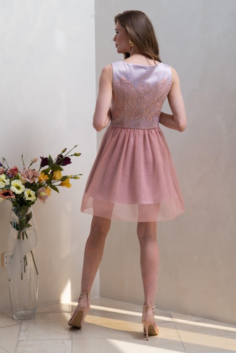 Вечернее платье Condra 4311 розовый размер 42-50 #6