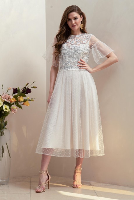 Вечернее платье Condra 4317 белый размер 42-50 #2