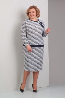 Diamant 1266 темно-синий с белым #1