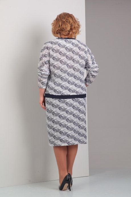 Diamant 1266 темно-синий с белым #2