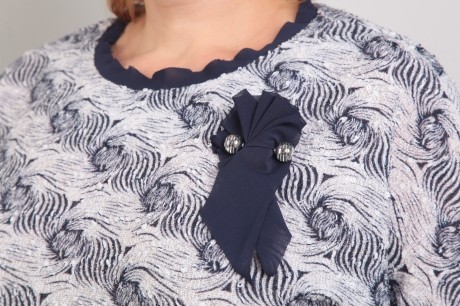 Diamant 1266 темно-синий с белым #3