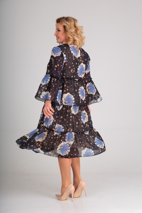 Diamant 1434 синие цветы #3