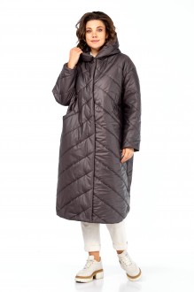 Пальто Diamant 2115 горький шоколад #1