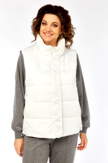 Утепленная жилетка Diamant 2136 белый