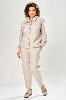 Брючный костюм Diamant 2161 бежевый