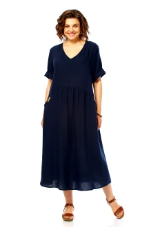 Платье Diamant 2182 синее