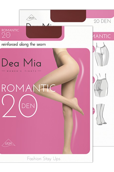 Колготки Dea Mia ROMANTIC 20 bronz размер 5-6 #1