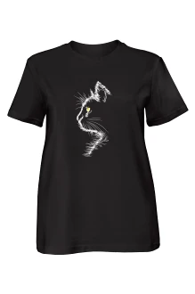 Футболка Dea Mia 5609 рис.003 черный