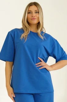 Футболка Dea Mia 5802 рис. 000 синяя