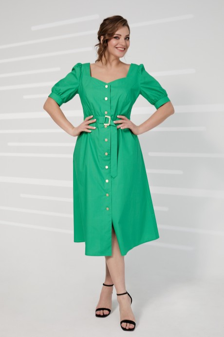 Платье Elady 4126 зеленый размер 50-60 #2