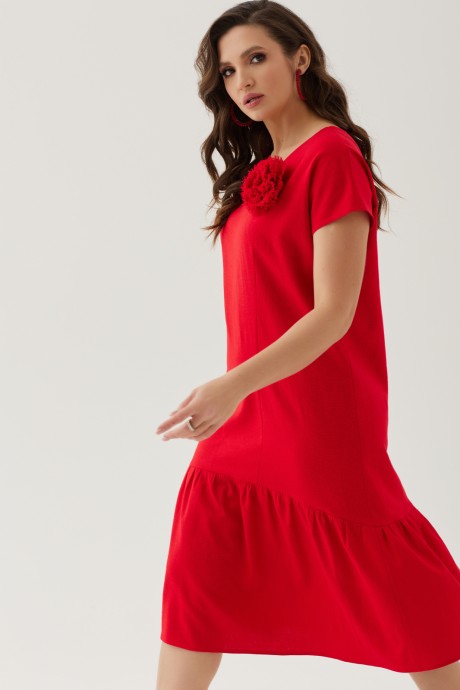 Платье Elady 4265 красный размер 50-56 #2